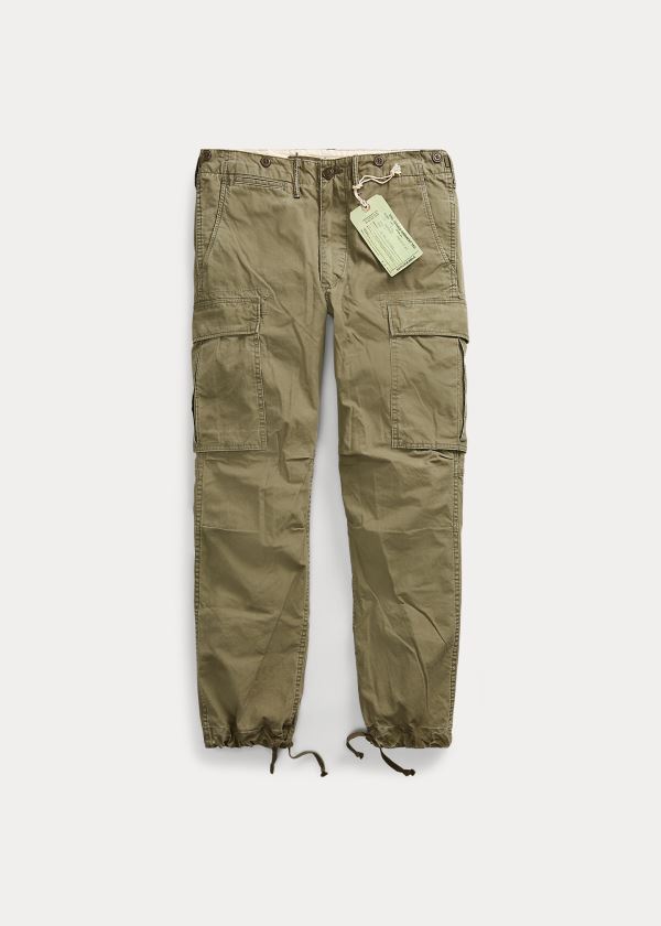 Calças Ralph Lauren Algodão Poplin Cargo Homem 16890-LWUA